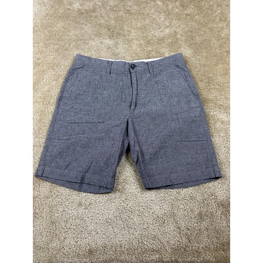J Crew Chino Shorts Men's 31 Inseam 8 Cotton Flat Front Preppy B321
